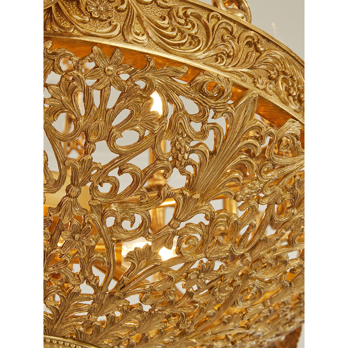 Céline Brass Chandelier