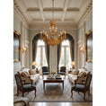 Load image into Gallery viewer, Céline Brass Chandelier
