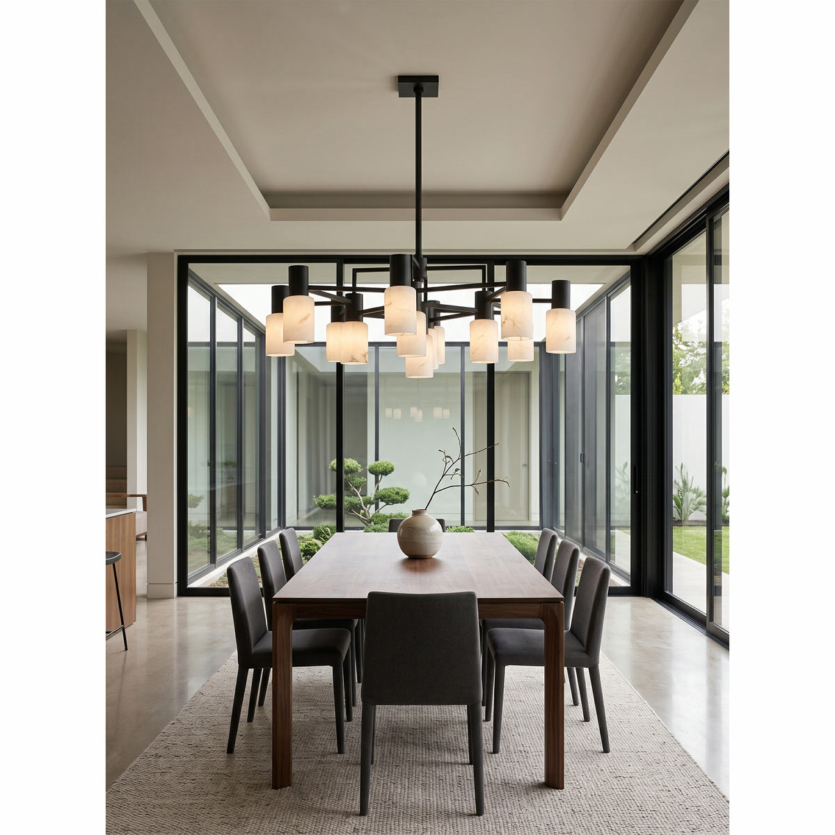 Centerport Alabaster Chandelier
