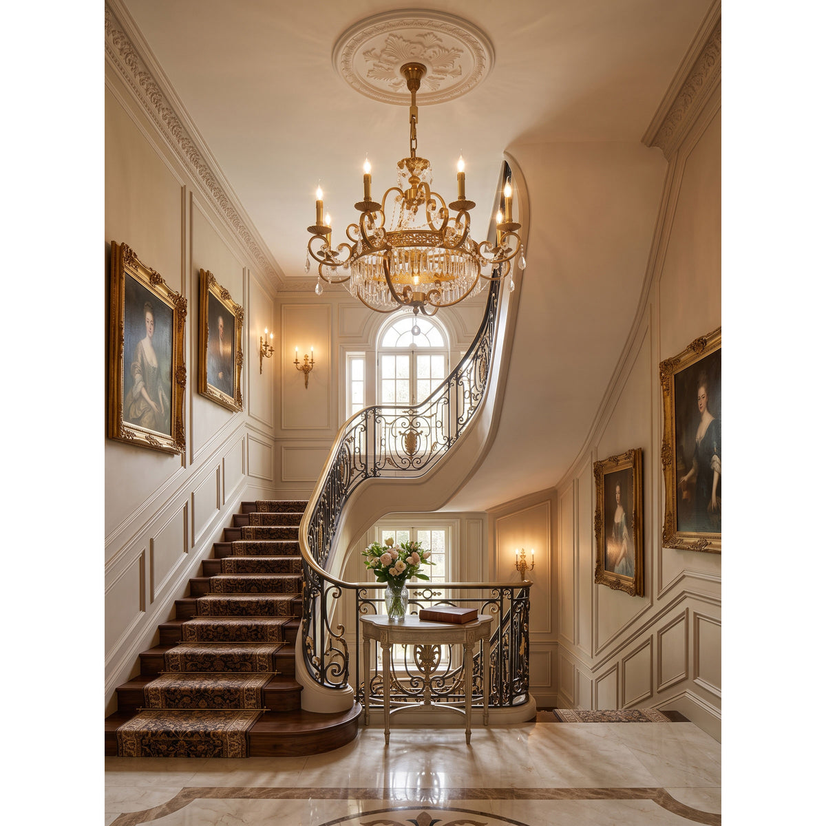 Chantilly Crystal Chandelier