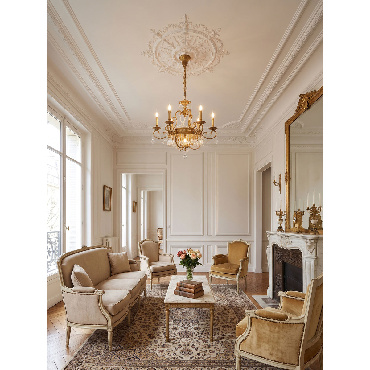 Chantilly Crystal Chandelier