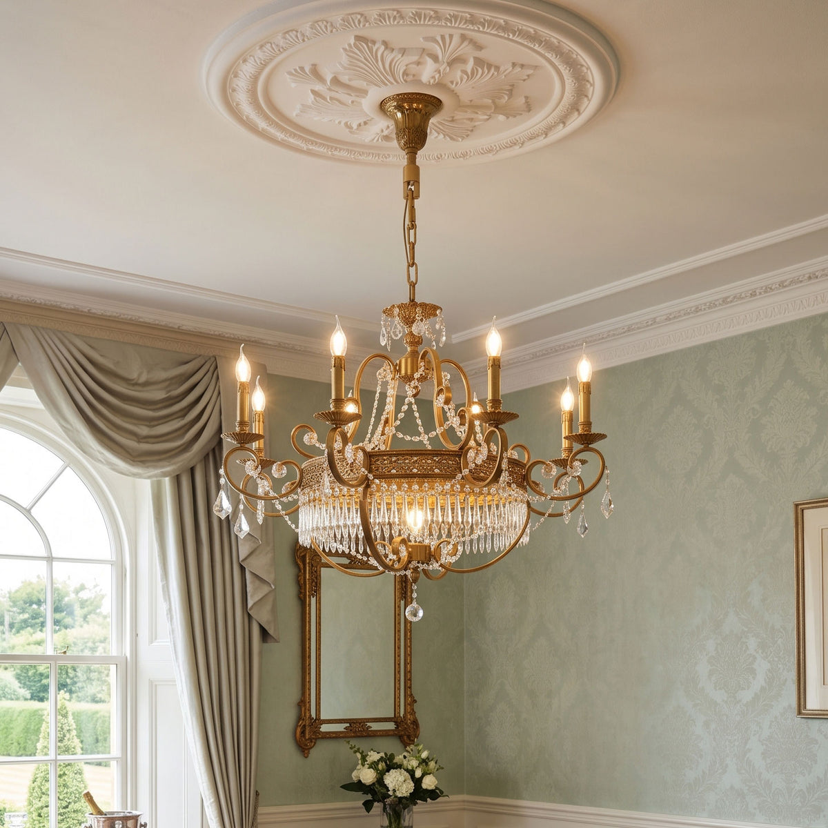 Chantilly Crystal Chandelier