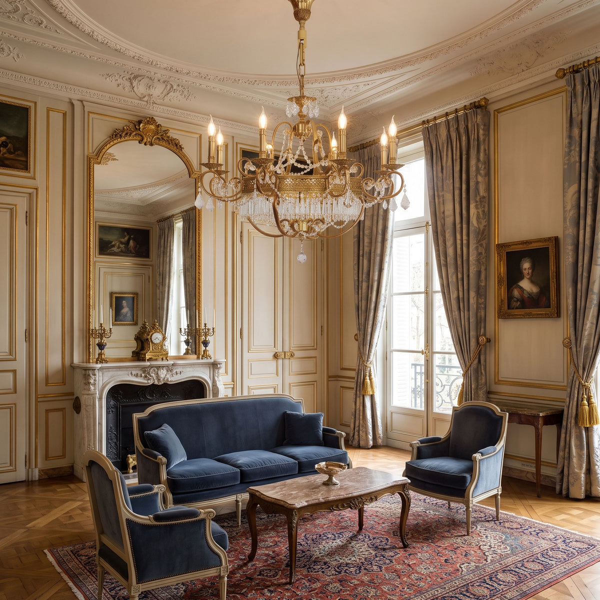 Chantilly Crystal Chandelier