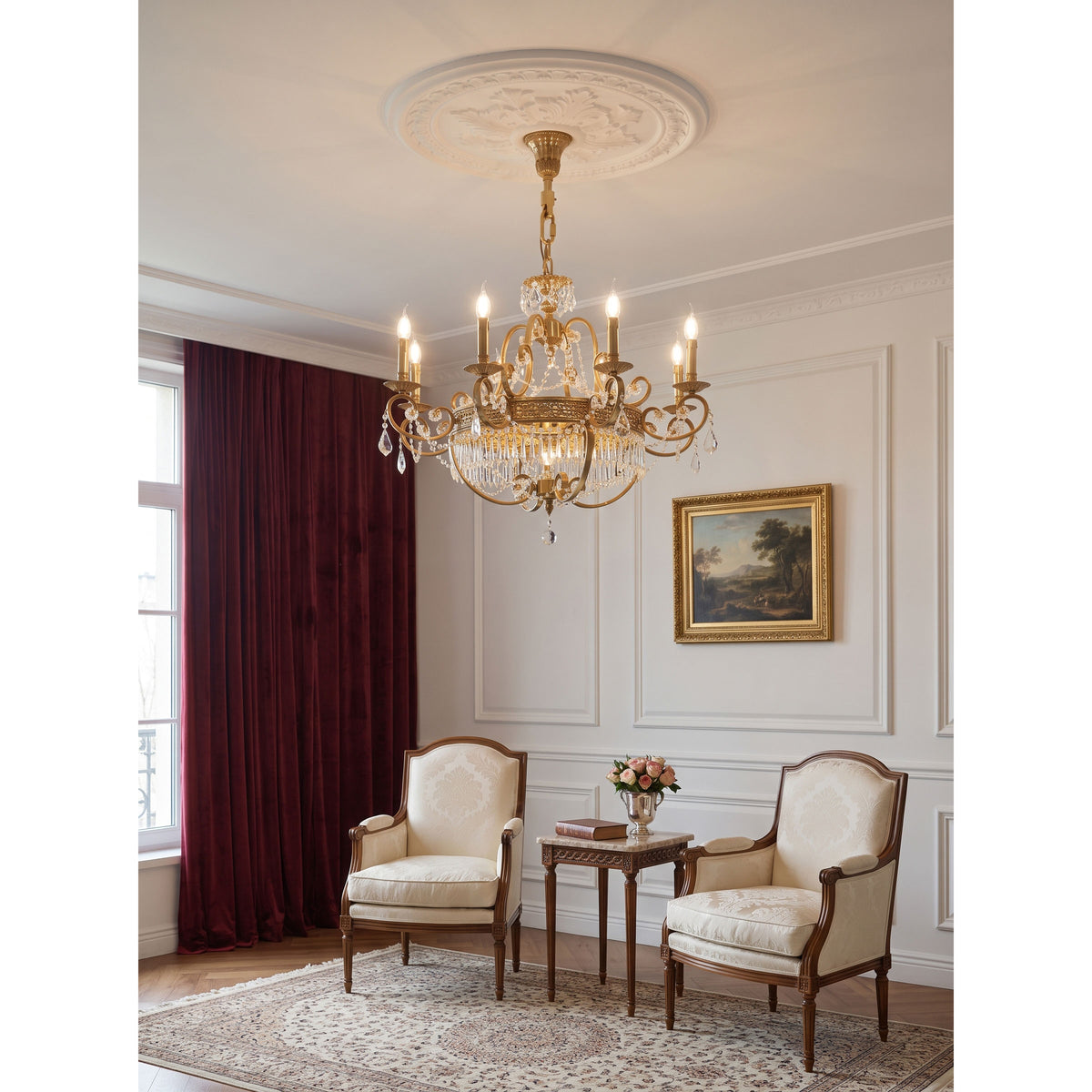 Chantilly Crystal Chandelier