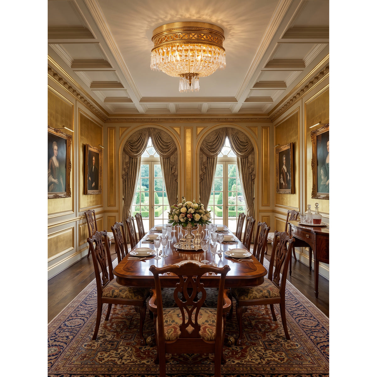Chantilly Flush Mount Ceiling Light