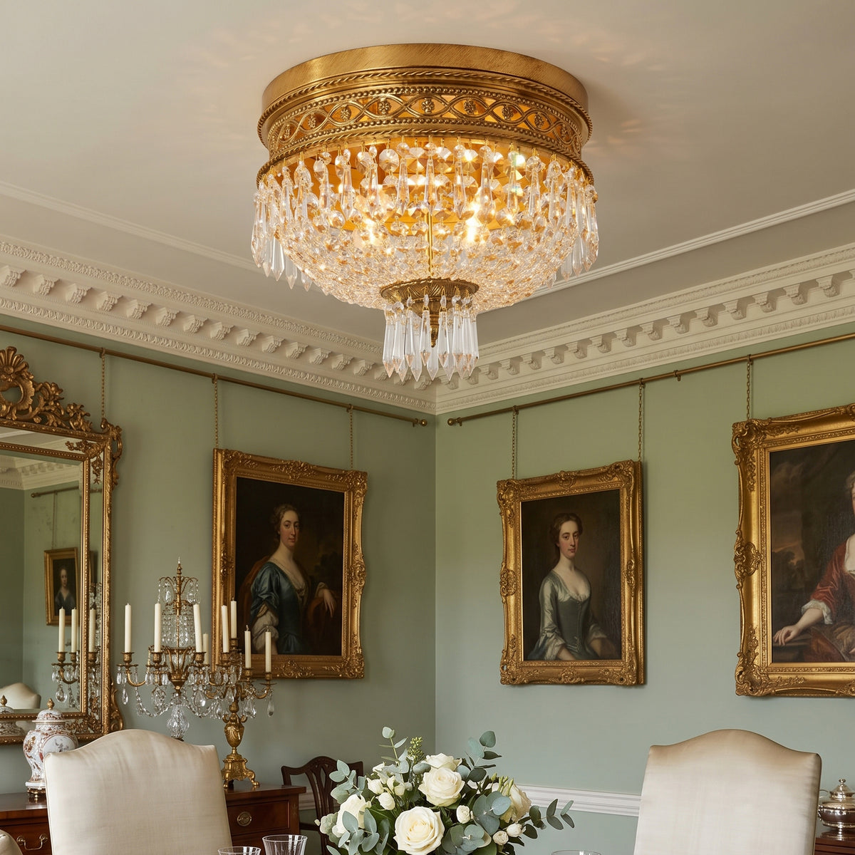 Chantilly Flush Mount Ceiling Light