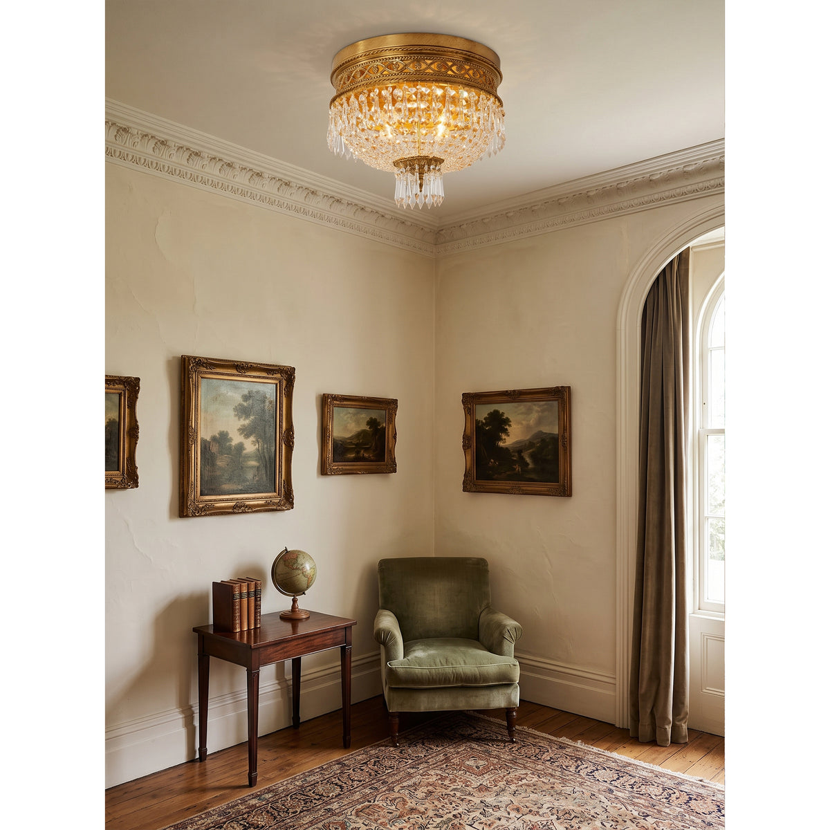 Chantilly Flush Mount Ceiling Light