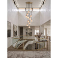 Cargar la imagen en la vista de la galería, Chart Alabaster Cluster Chandelier
