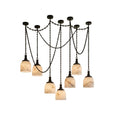 Load image into Gallery viewer, Chart Chain Alabaster Chandelier
