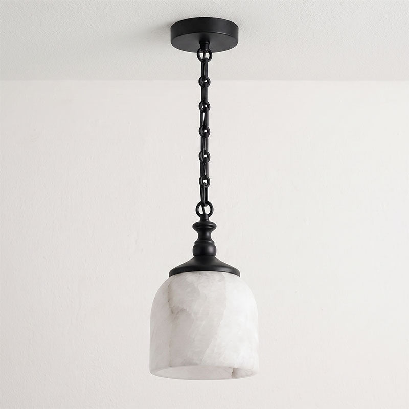 Chart Chain Alabaster Chandelier