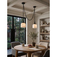 Load image into Gallery viewer, Chart Chain Alabaster Chandelier

