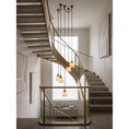 Load image into Gallery viewer, Chart Chain Alabaster Chandelier
