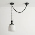 Load image into Gallery viewer, Chart Chain Alabaster Chandelier
