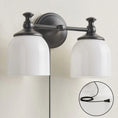 Bild in Galerie-Betrachter laden, Chart Glass Plug-in Wall Sconce

