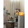 Load image into Gallery viewer, Checkerboard Alabaster Table Lamp
