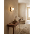 Load image into Gallery viewer, Checkered Disc Wall Sconce
