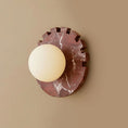 Load image into Gallery viewer, Checkered Disc Wall Sconce
