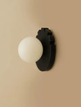 Load image into Gallery viewer, Checkered Disc Wall Sconce
