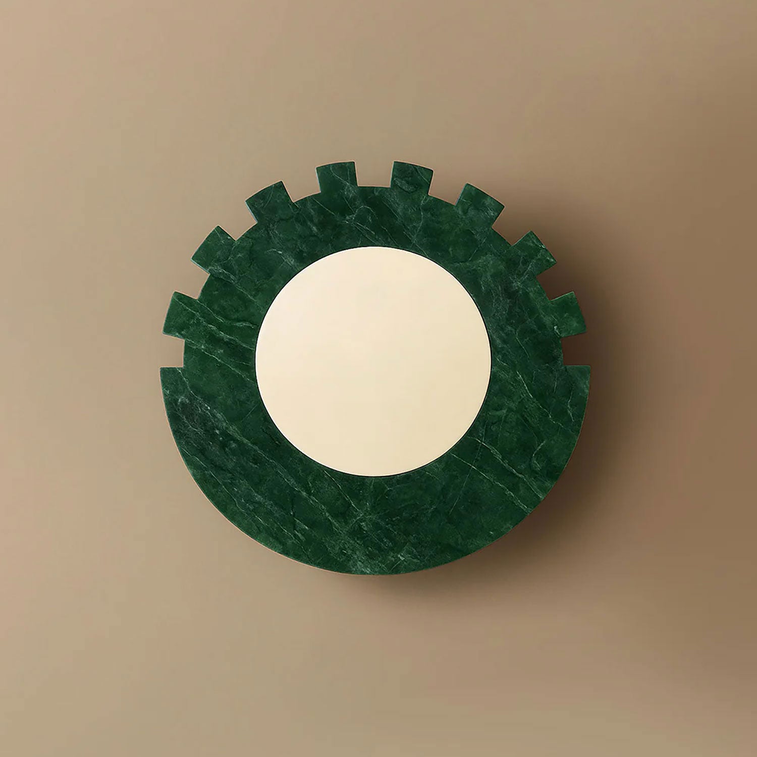 Checkered Disc Wall Sconce
