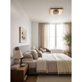 Load image into Gallery viewer, Chelsea Alabaster Flush Mount Ceiling Light

