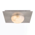 Load image into Gallery viewer, Chelsea Alabaster Flush Mount Ceiling Light
