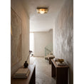 Load image into Gallery viewer, Chelsea Alabaster Flush Mount Ceiling Light
