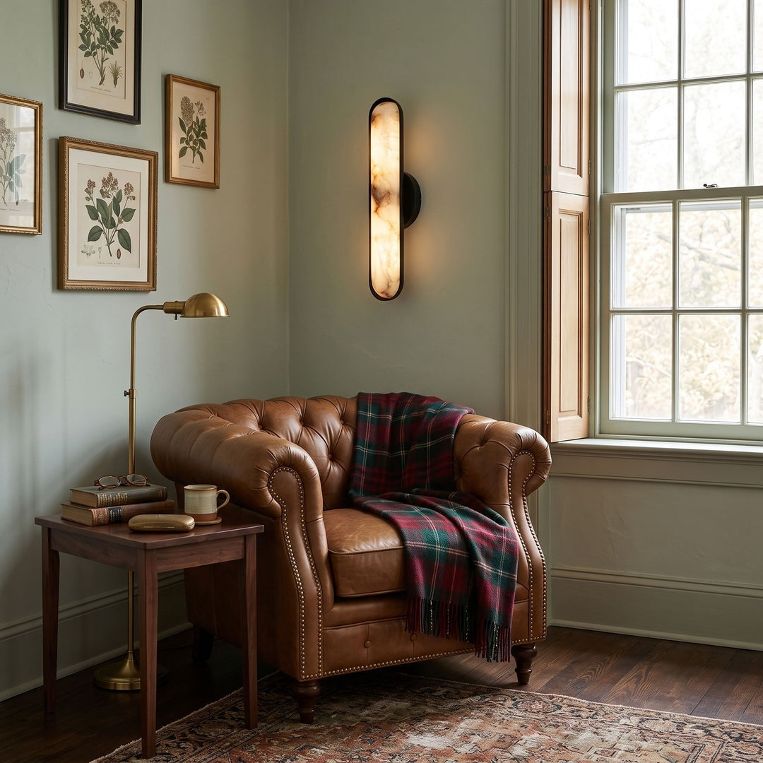 Chiarore Alabaster Wall Sconce