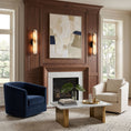 Load image into Gallery viewer, Chiarore Alabaster Wall Sconce
