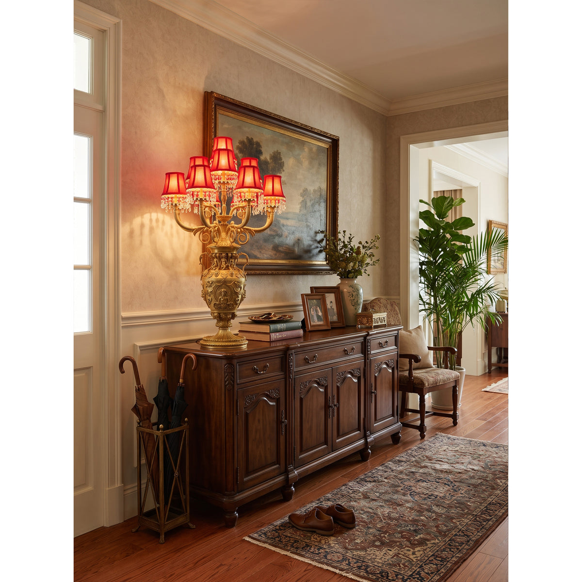 Chloe Fringe Table Lamp