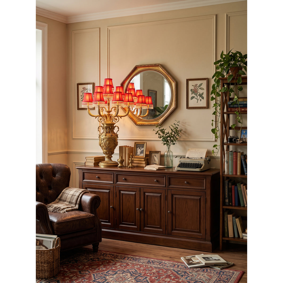 Chloe Fringe Table Lamp