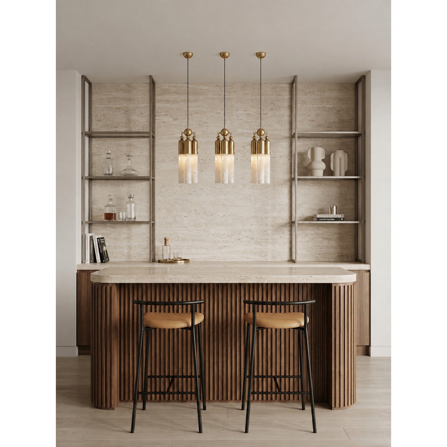 Chrishell Alabaster Pendant Lamp