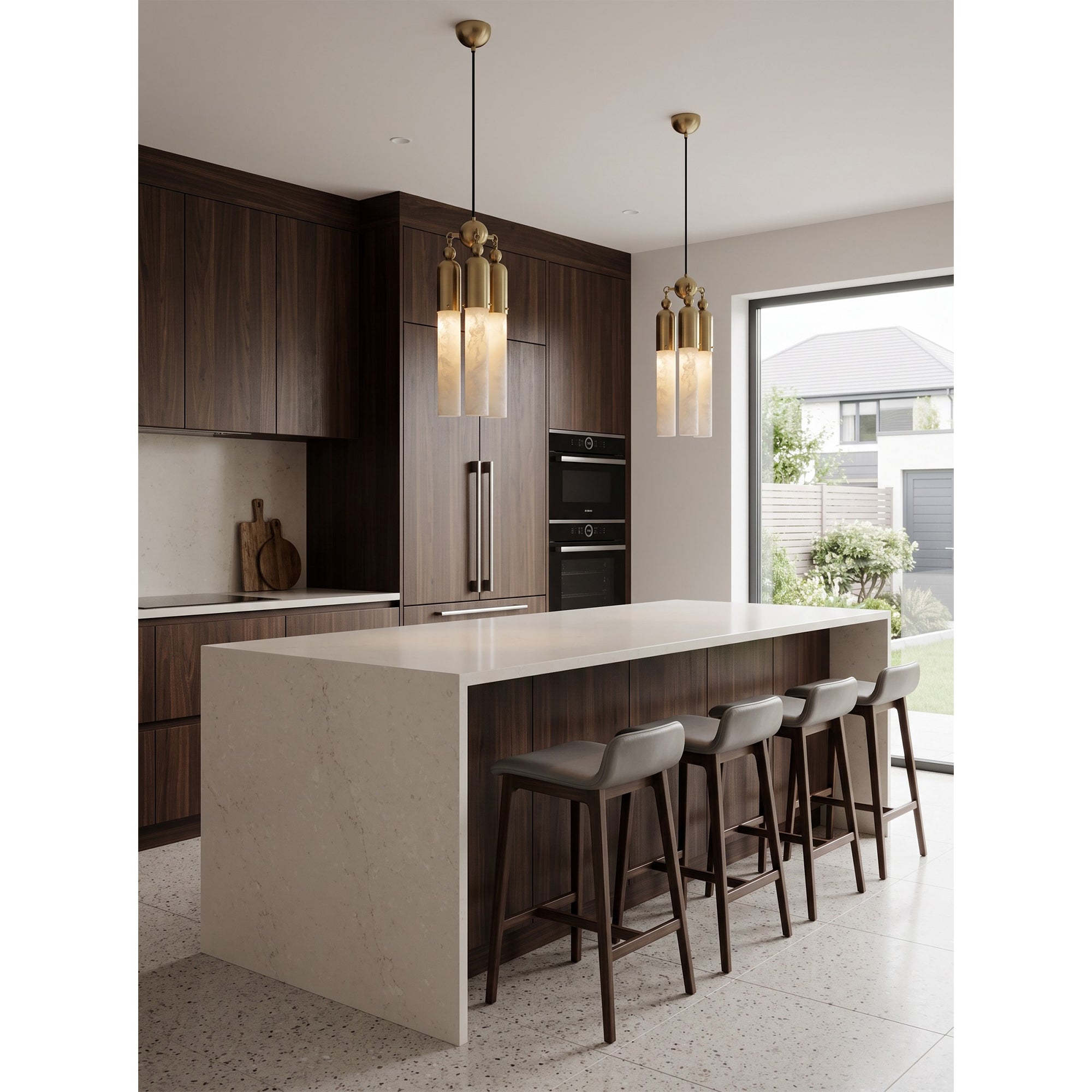 Chrishell Alabaster Pendant Lamp