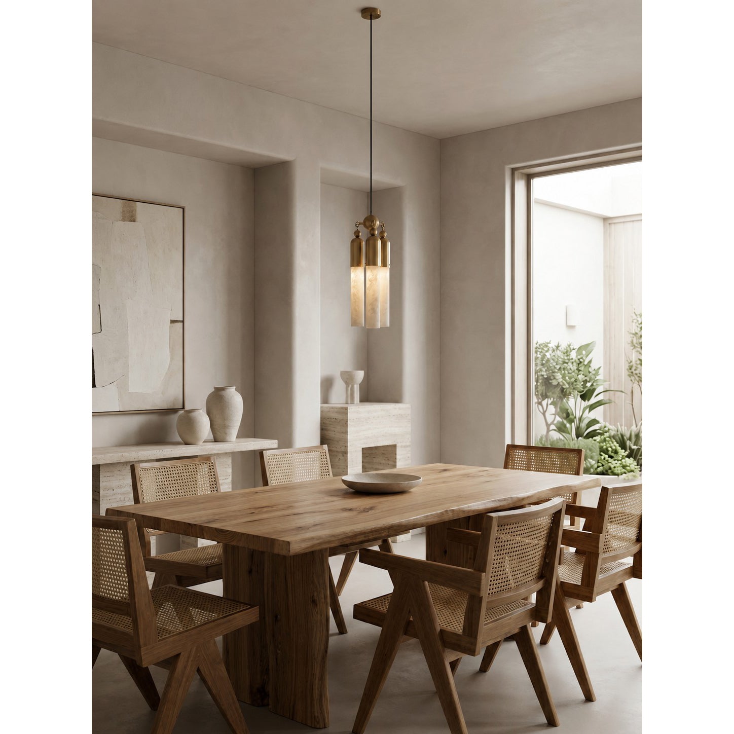 Chrishell Alabaster Pendant Lamp