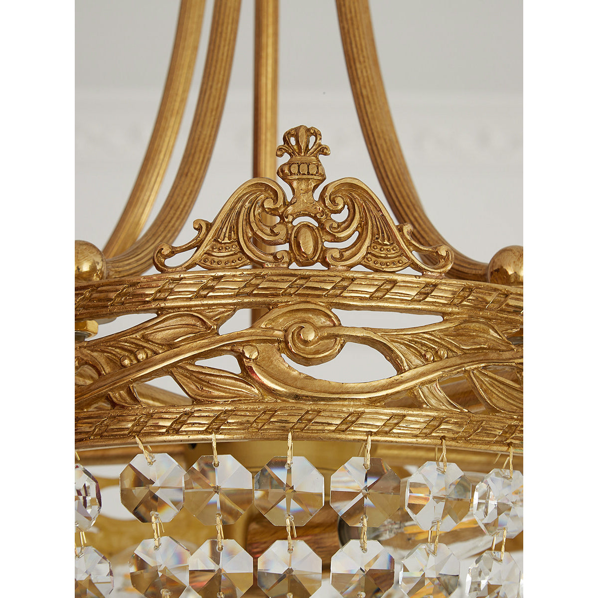 Cliveden Tulip Basket Chandelier