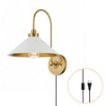 Load image into Gallery viewer, Clivedon Plug-in Wall Sconce
