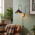 Load image into Gallery viewer, Clivedon Plug-in Wall Sconce
