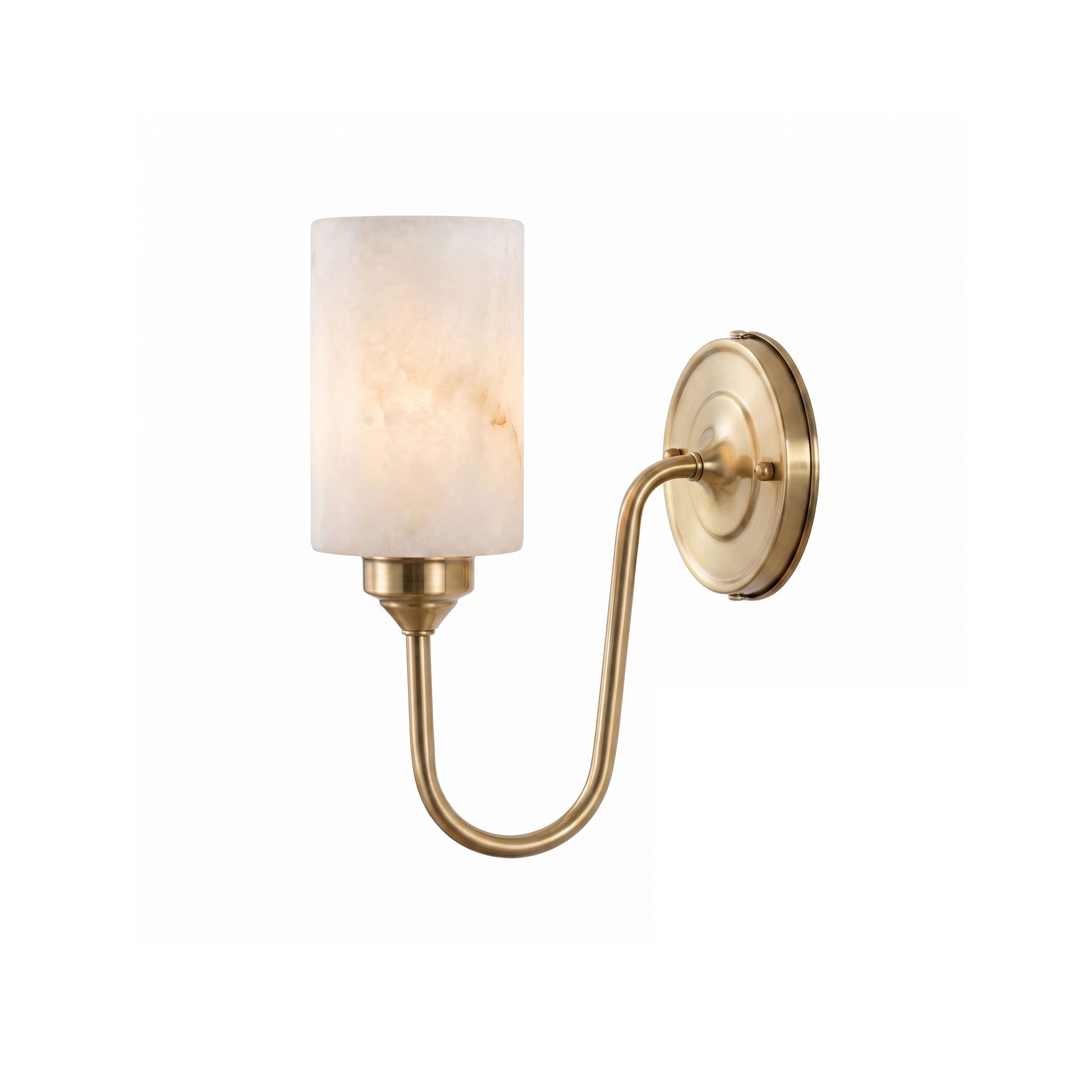 Clyde Alabaster Wall Sconce