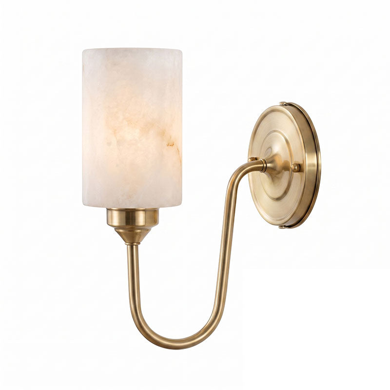 Clyde Alabaster Wall Sconce