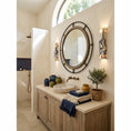 Load image into Gallery viewer, Corvessa Marble Wall Sconce
