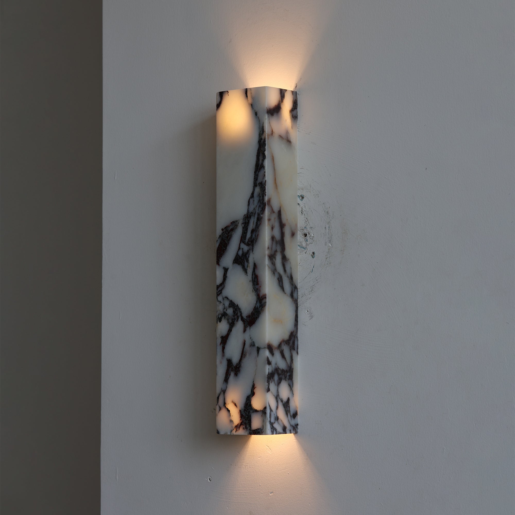 Corvessa Marble Wall Sconce