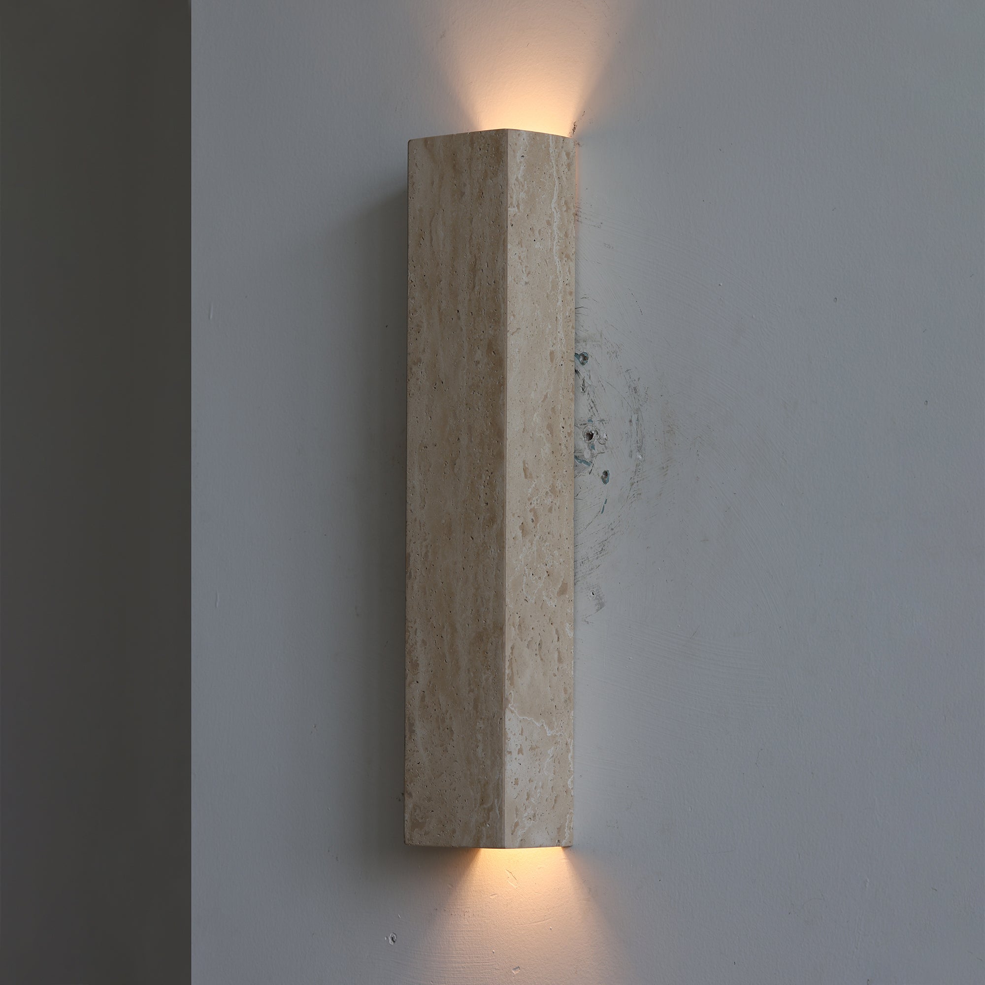 Corvessa Marble Wall Sconce