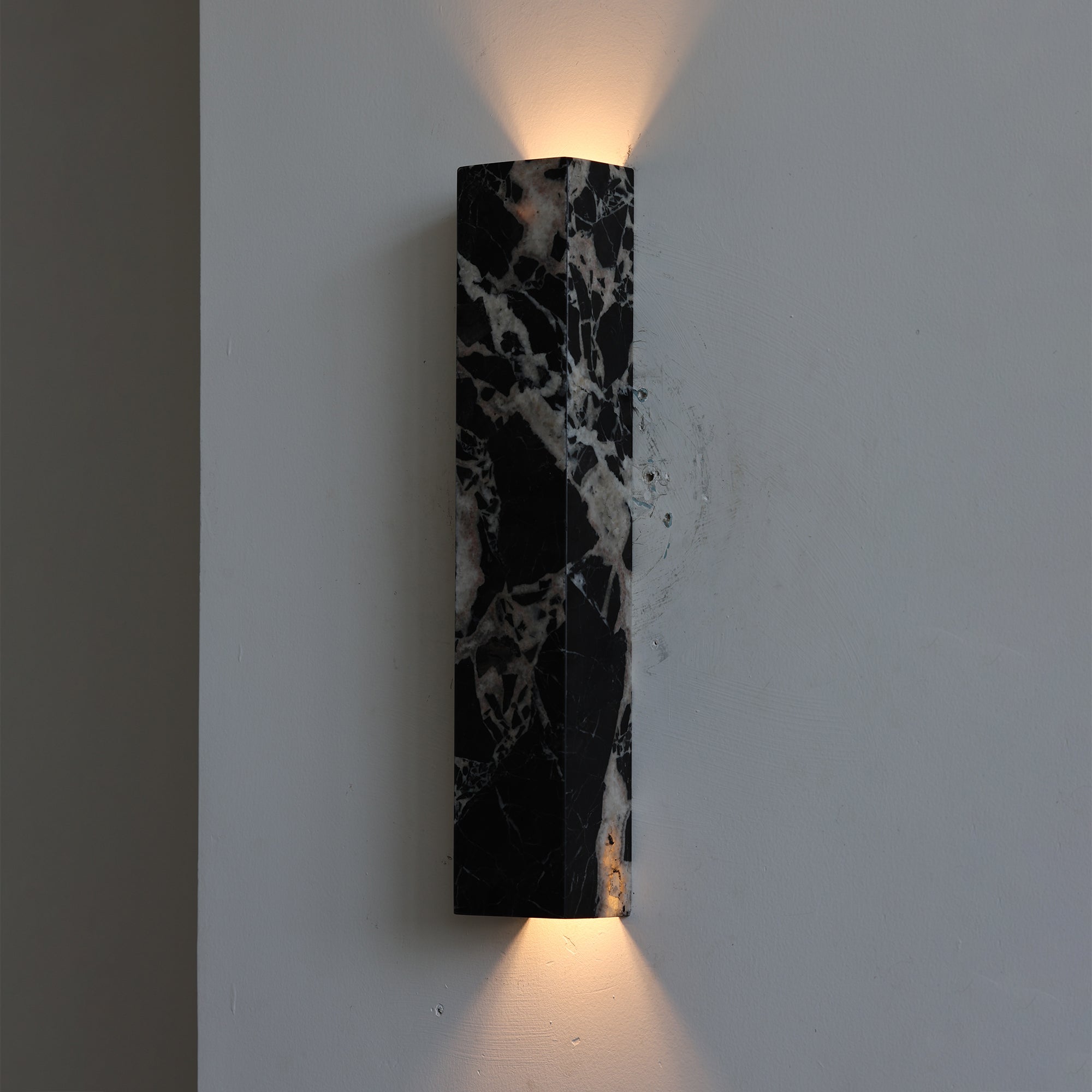 Corvessa Marble Wall Sconce