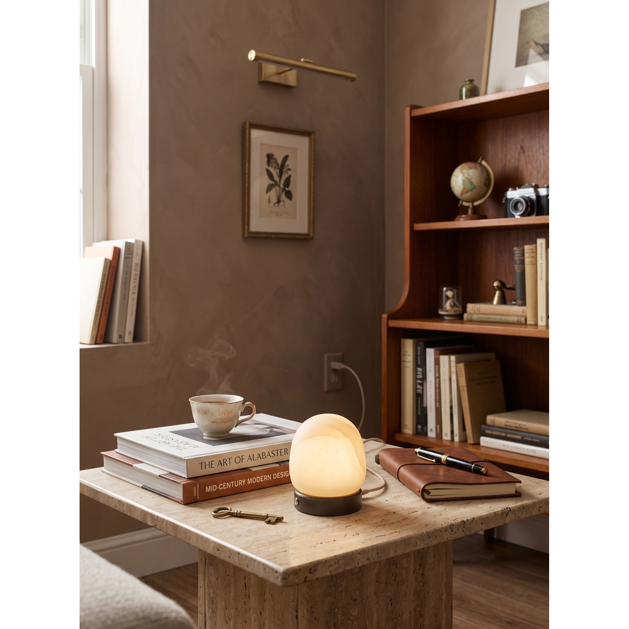 Cosmo Glow Alabaster Table Lamp