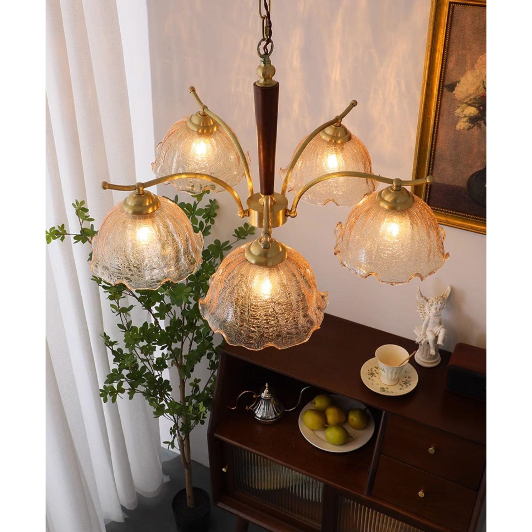 Crack Flower Chandelier