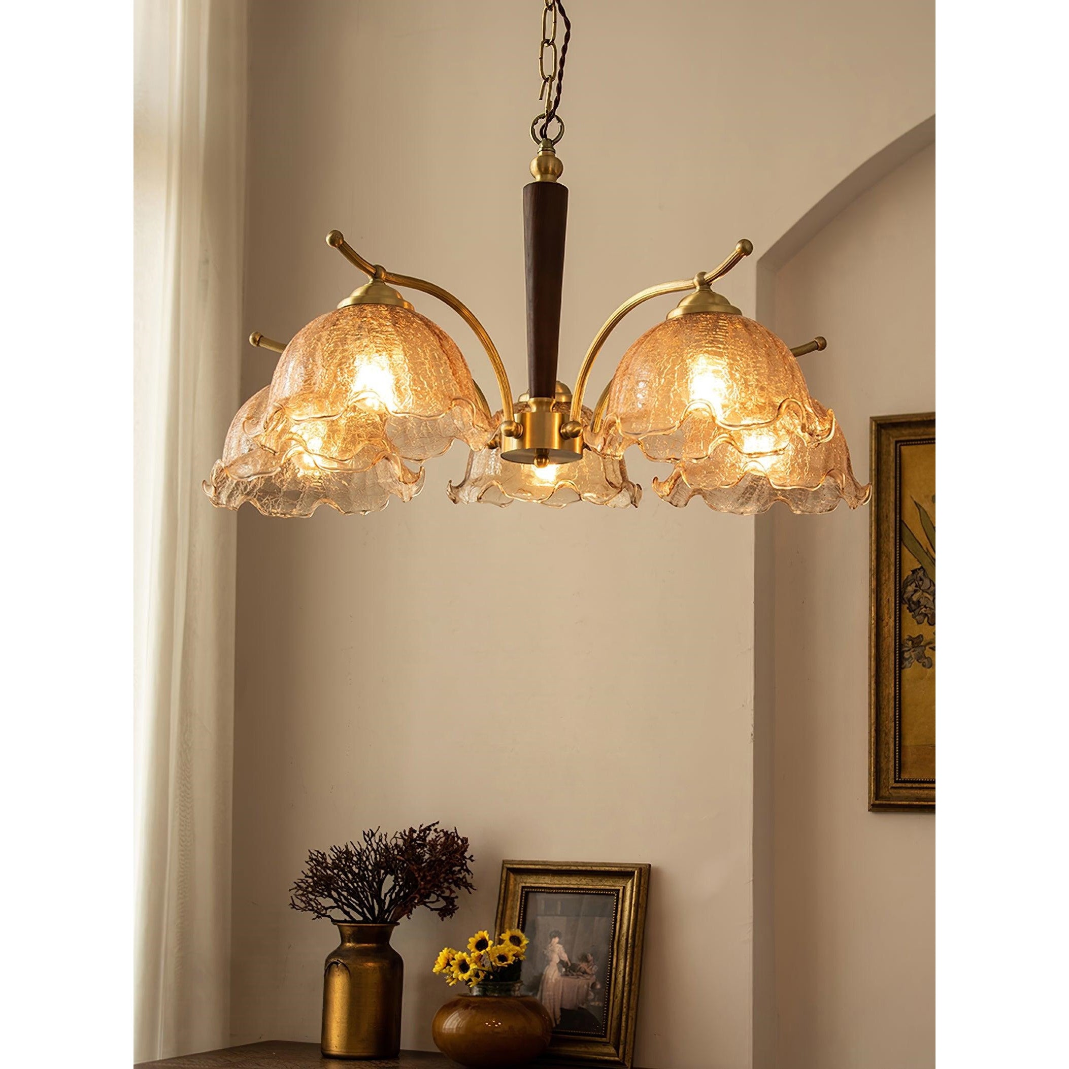 Crack Flower Chandelier