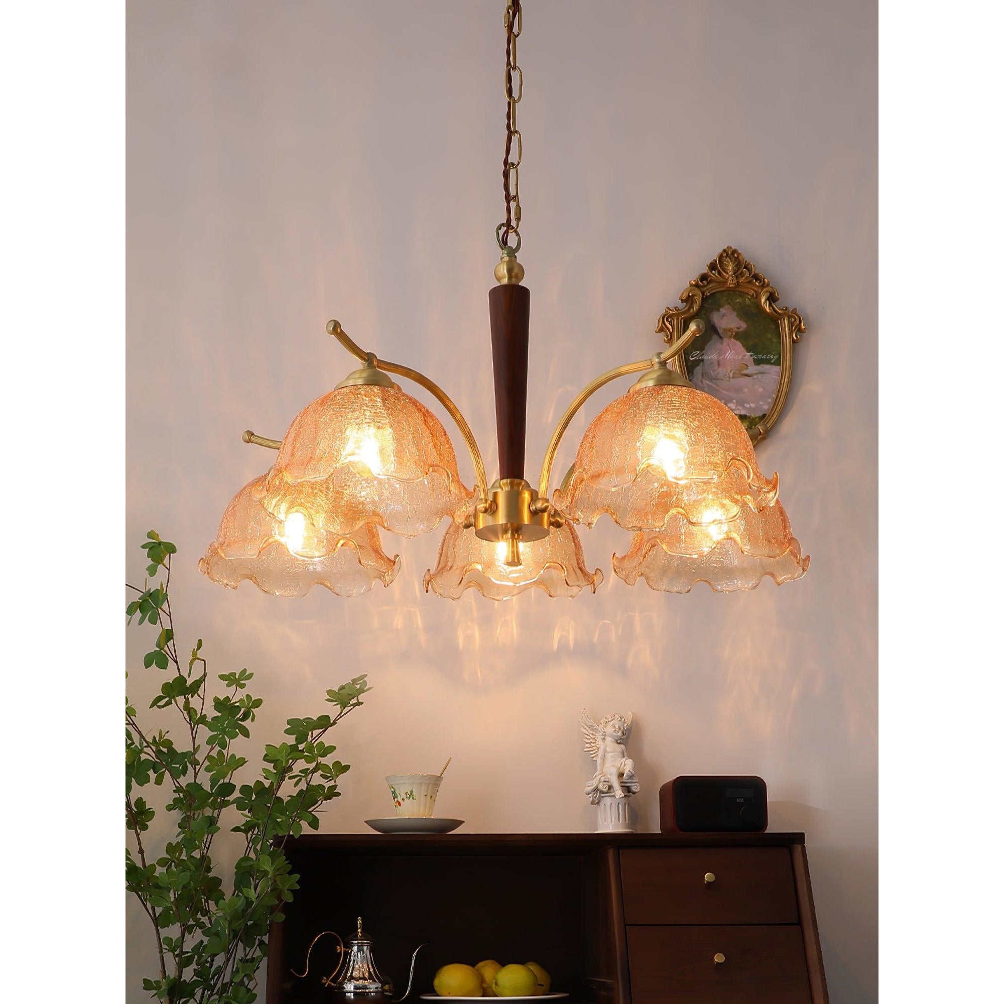 Crack Flower Chandelier