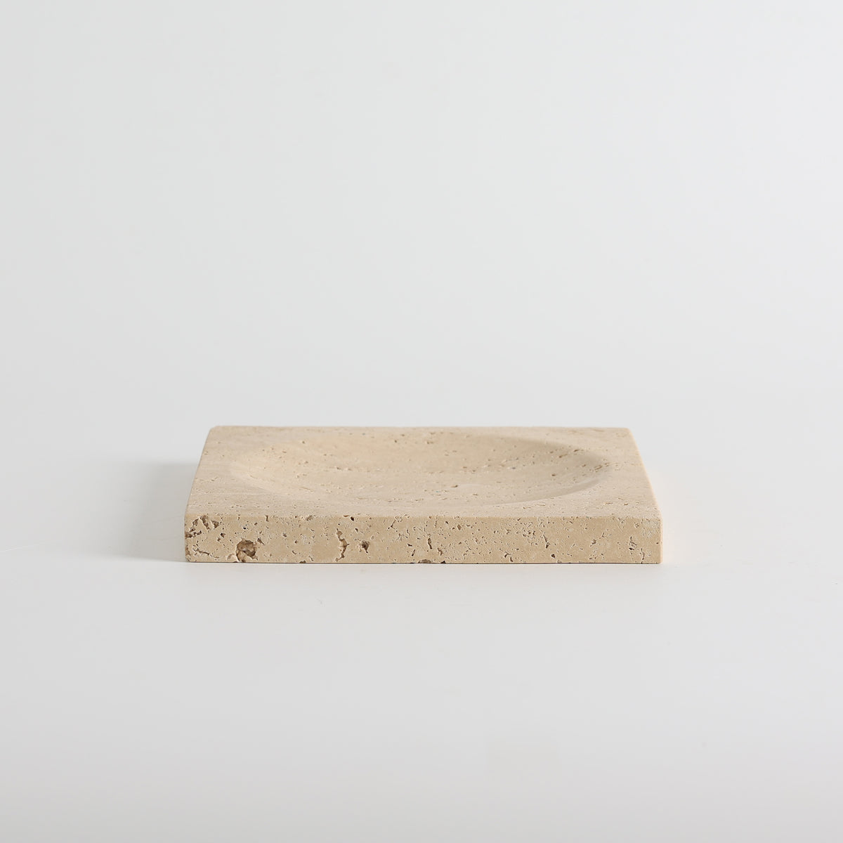 Crater Travertine Tray