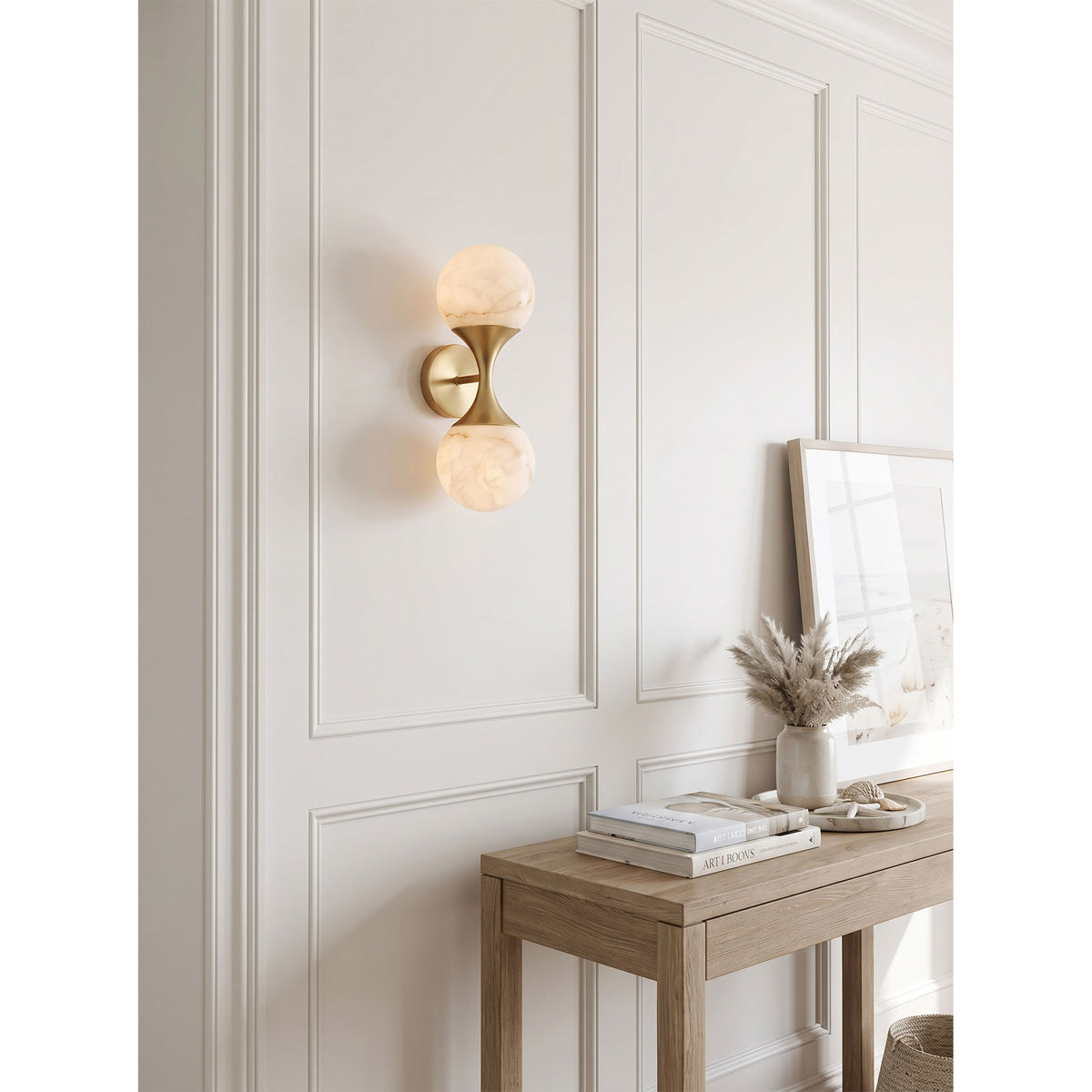 Cristol Alabaster Wall Sconce