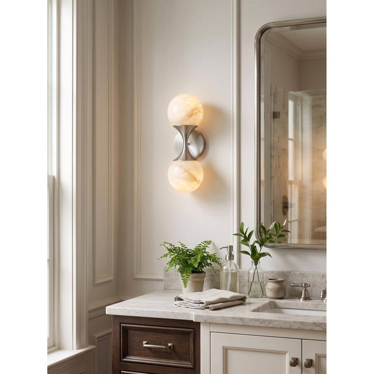 Cristol Alabaster Wall Sconce