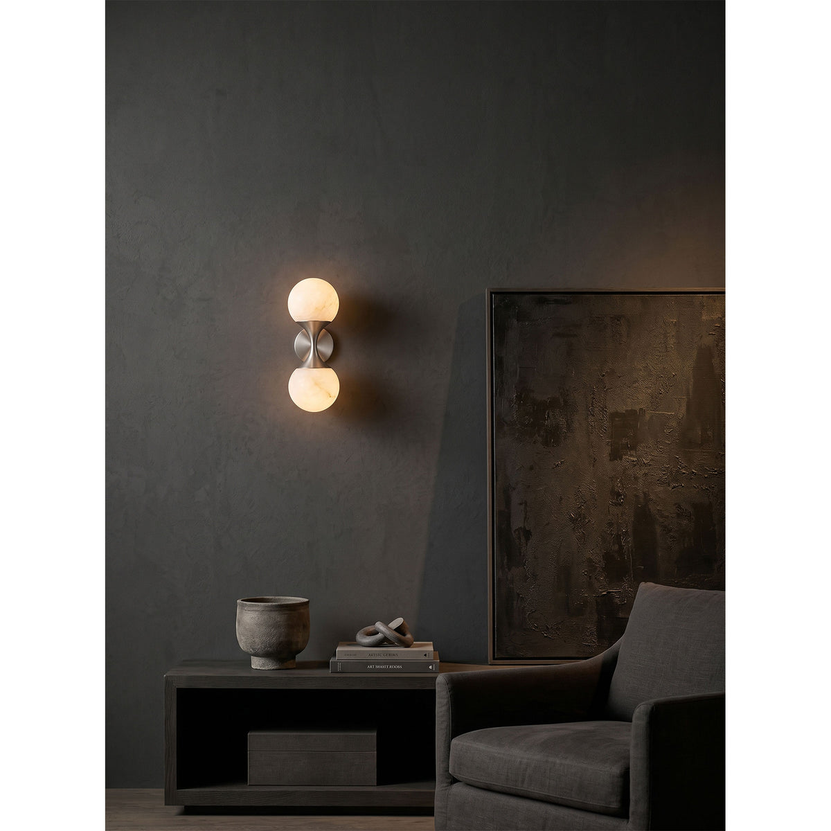 Cristol Alabaster Wall Sconce